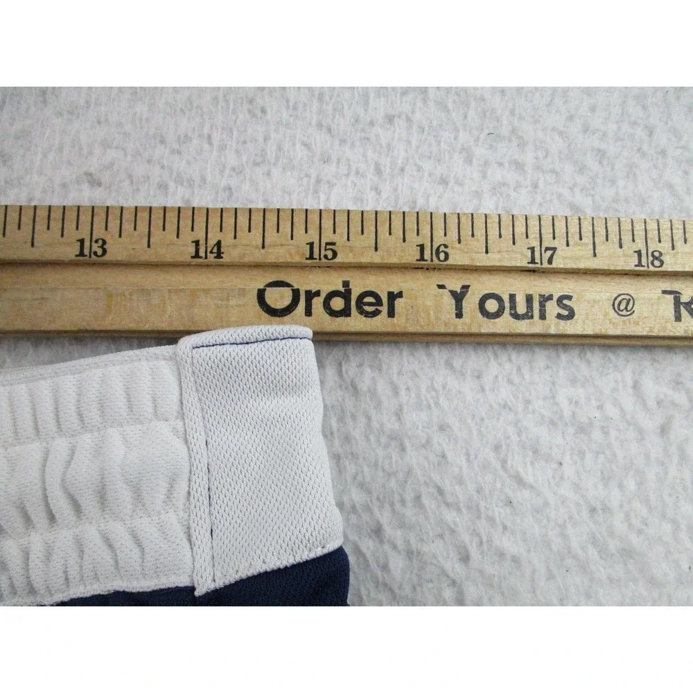 Jordan Pants Mens Large Navy Dri-FIT Snap Button Tear Away Warm Up AH1551-410‎